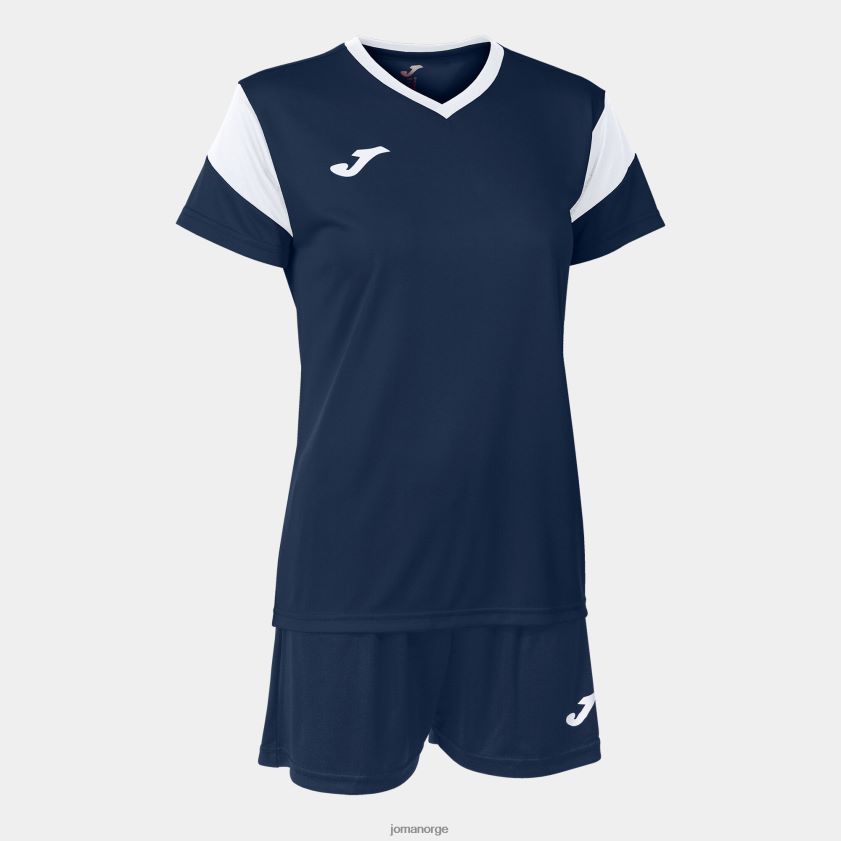 nei Joma sett føniks marineblå hvit FBD0T03968 kvinner