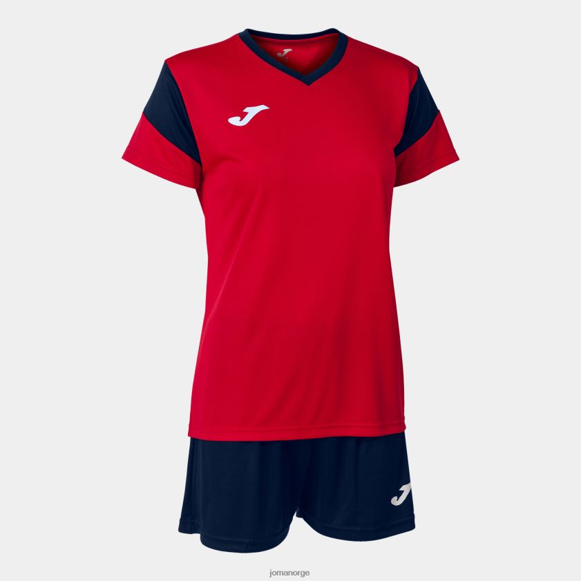nei Joma sett føniks rød marineblå FBD0T02094 kvinner