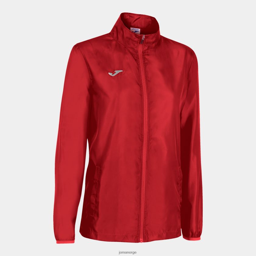 nei Joma vindjakke elite vii rød FBD0T03790 kvinner