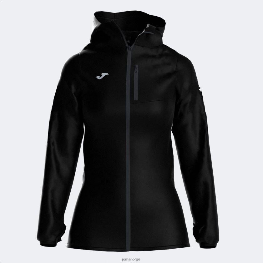 nei Joma vindjakke r-sti natur svart FBD0T02176 kvinner