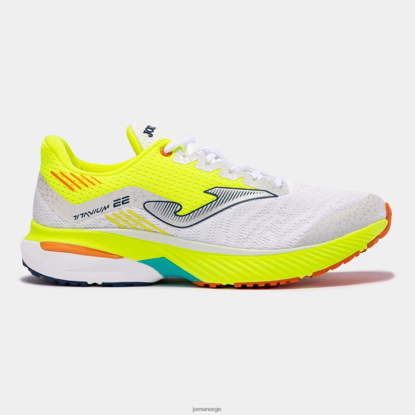 nei Joma joggesko titanium 23 hvit fluorescerende gul FBD0T0857 menn
