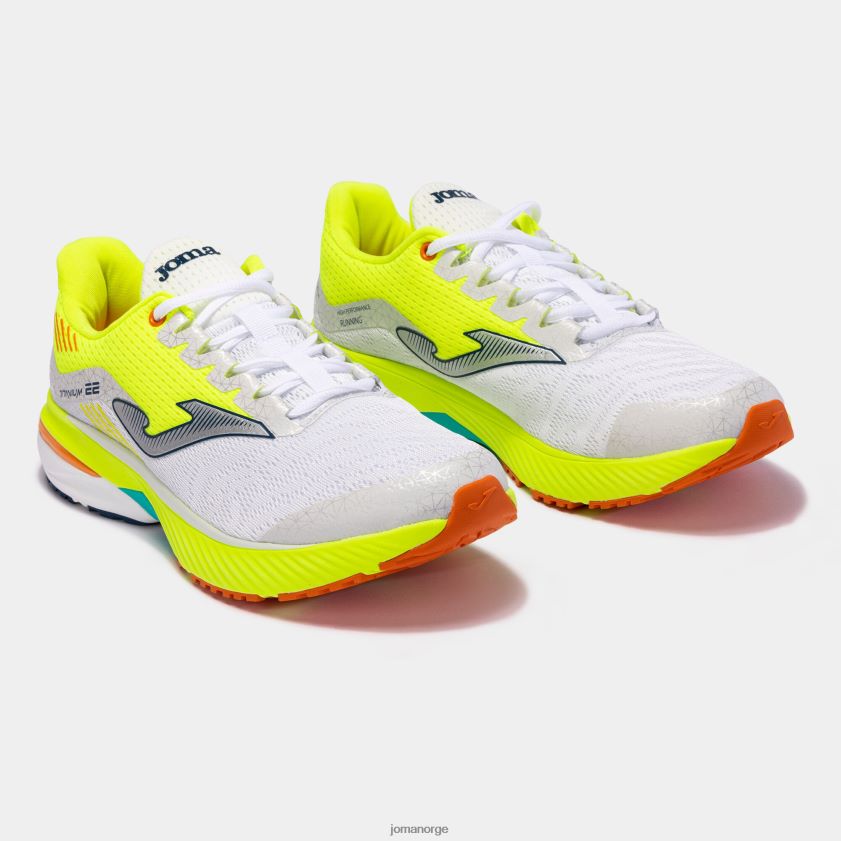 nei Joma joggesko titanium 23 hvit fluorescerende gul FBD0T0857 menn