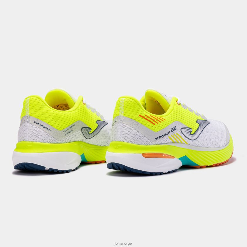 nei Joma joggesko titanium 23 hvit fluorescerende gul FBD0T0857 menn