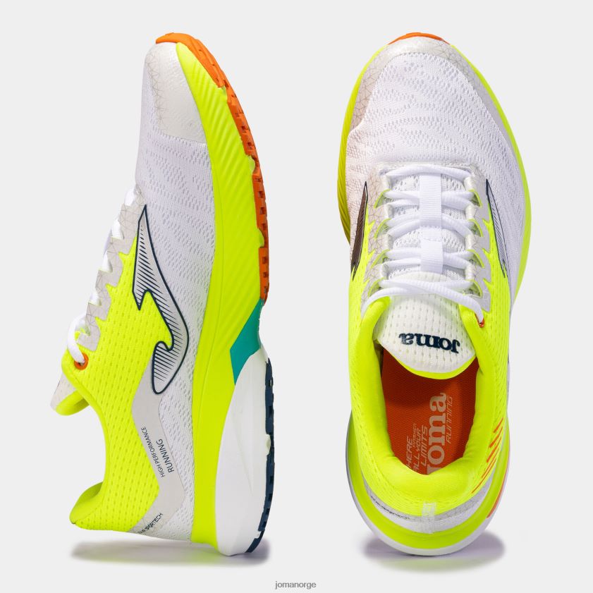 nei Joma joggesko titanium 23 hvit fluorescerende gul FBD0T0857 menn