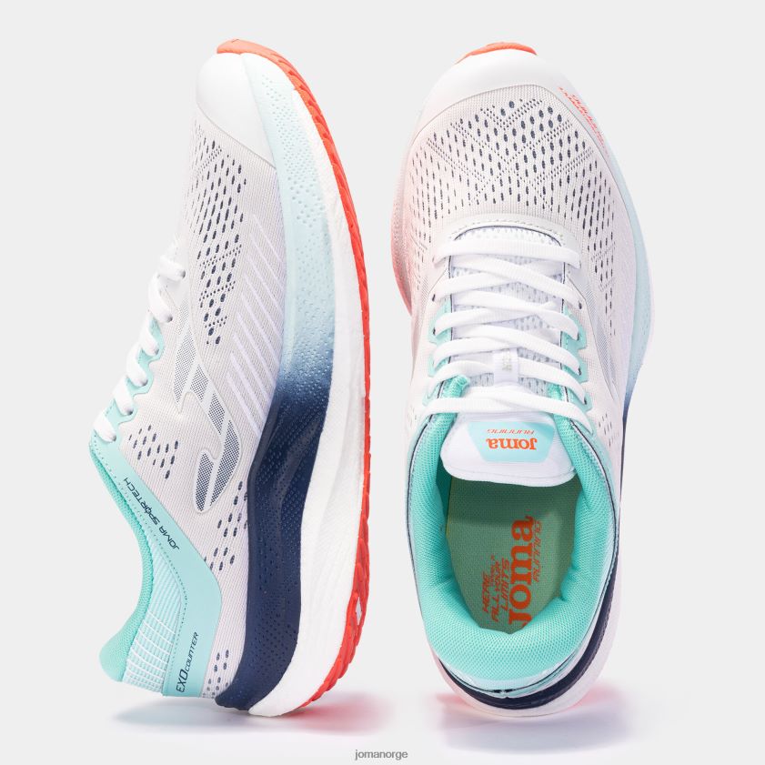 nei Joma løpesko lider 22 hvit turkis FBD0T04691 menn