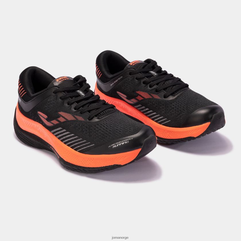 nei Joma løpesko lider 22 svart oransje FBD0T0523 menn