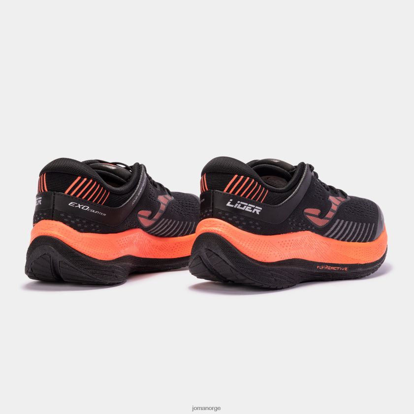 nei Joma løpesko lider 22 svart oransje FBD0T0523 menn