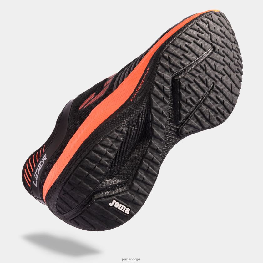 nei Joma løpesko lider 22 svart oransje FBD0T0523 menn
