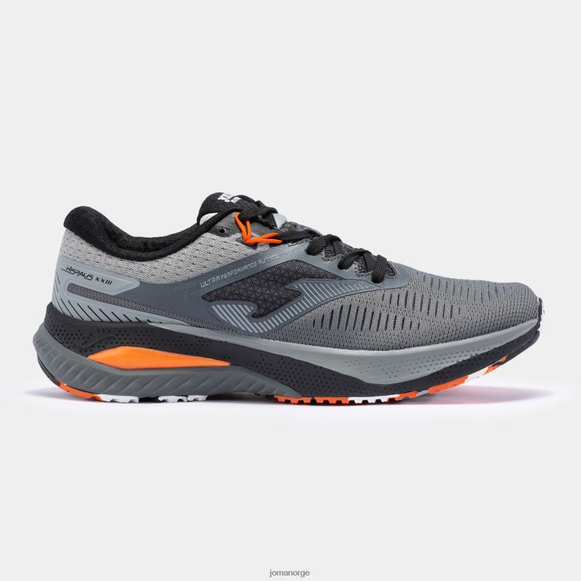 nei Joma løpesko r.hispalis 23 grå oransje FBD0T01105 menn