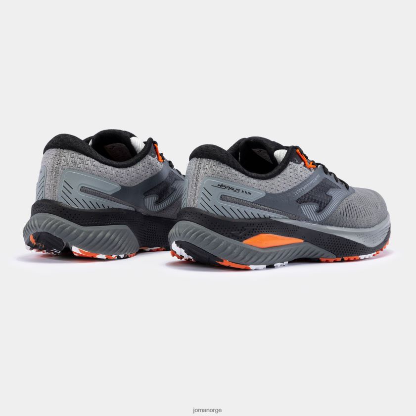 nei Joma løpesko r.hispalis 23 grå oransje FBD0T01105 menn