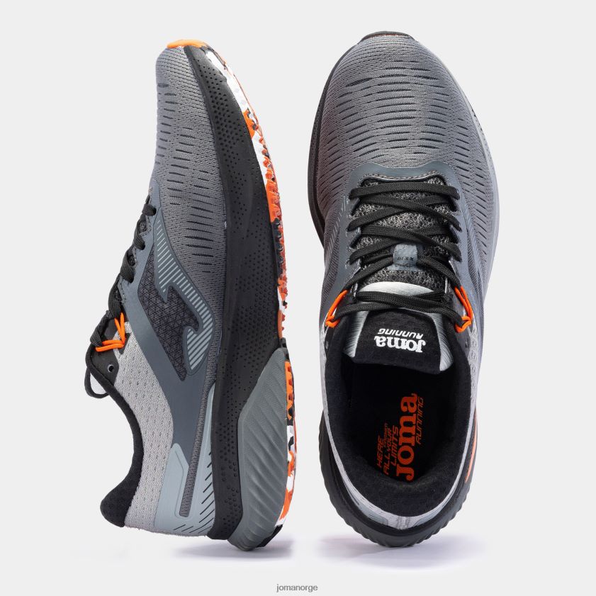 nei Joma løpesko r.hispalis 23 grå oransje FBD0T01105 menn
