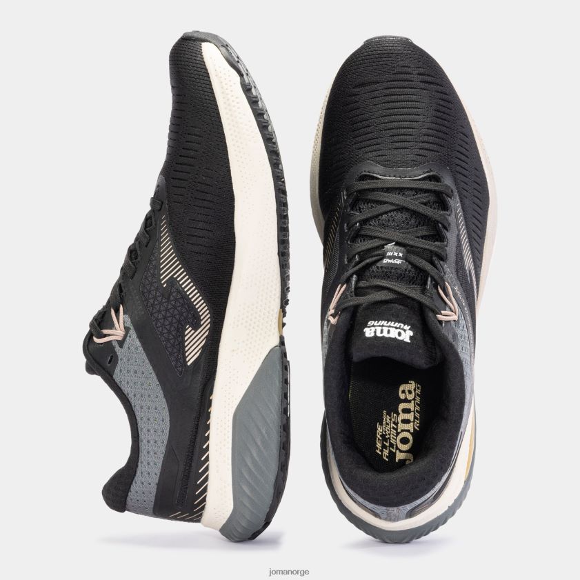 nei Joma løpesko r.hispalis 23 svart gull FBD0T0421 menn