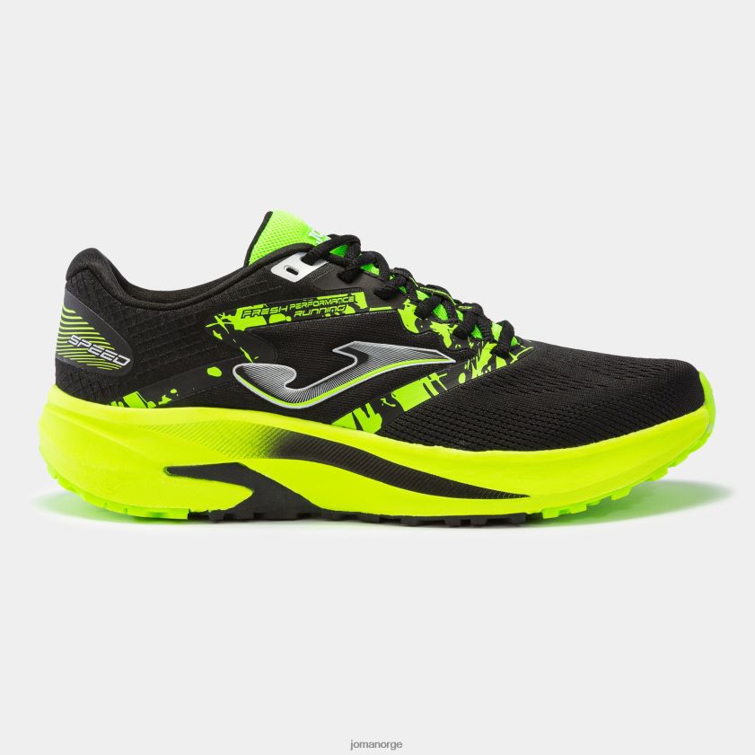 nei Joma løpesko r.speed 23 svart fluorescerende grønn FBD0T0853 menn