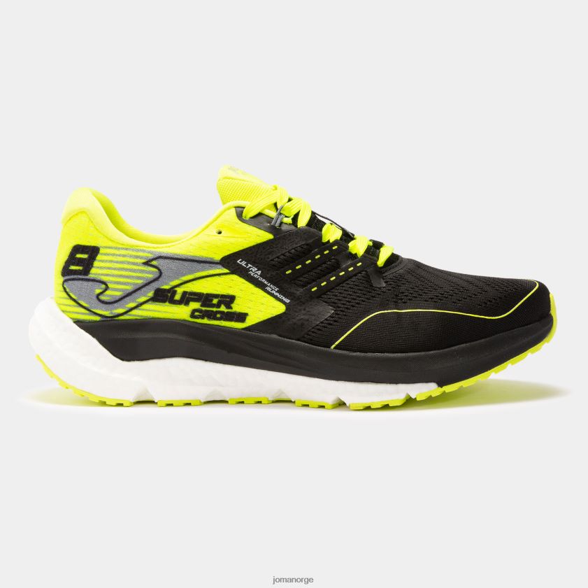 nei Joma løpesko r.supercross 23 svart gul FBD0T01121 menn