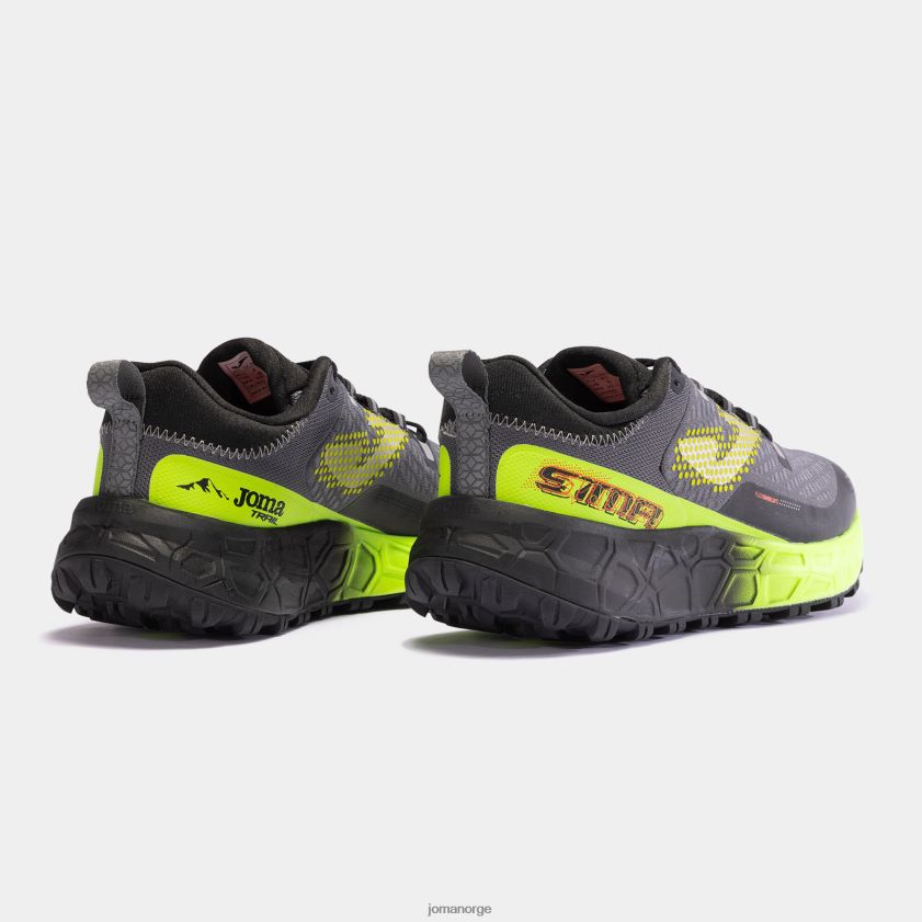 nei Joma løypesko tk.sima 23 svart fluorescerende gul FBD0T03266 menn