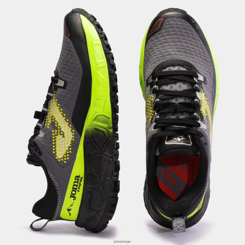 nei Joma løypesko tk.sima 23 svart fluorescerende gul FBD0T03266 menn