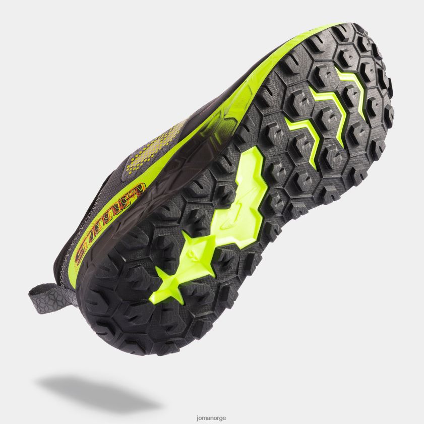 nei Joma løypesko tk.sima 23 svart fluorescerende gul FBD0T03266 menn