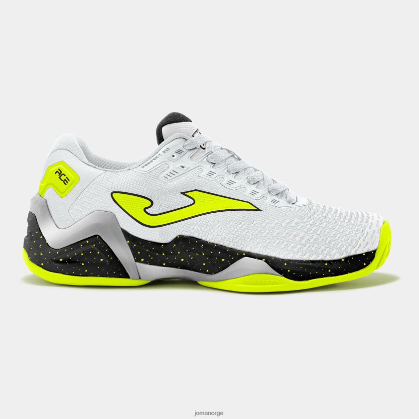 nei Joma sko ace pro 22 clay hvit FBD0T041 menn