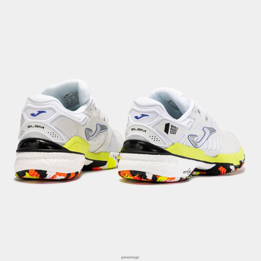 nei Joma sko t.slam 23 leire hvit lime FBD0T03241 menn