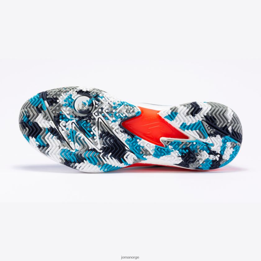 nei Joma sko t.spin 23 leire kongeblå hvit FBD0T075 menn
