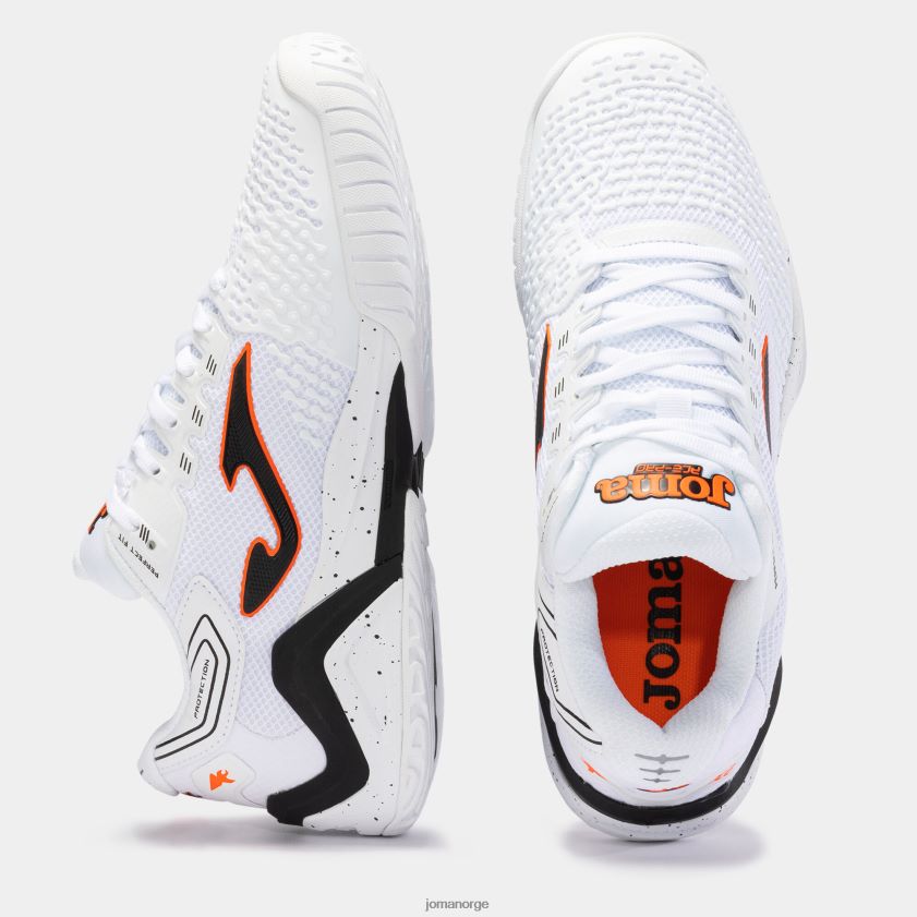 nei Joma sko t.ace 23 hard court hvit svart FBD0T01389 menn