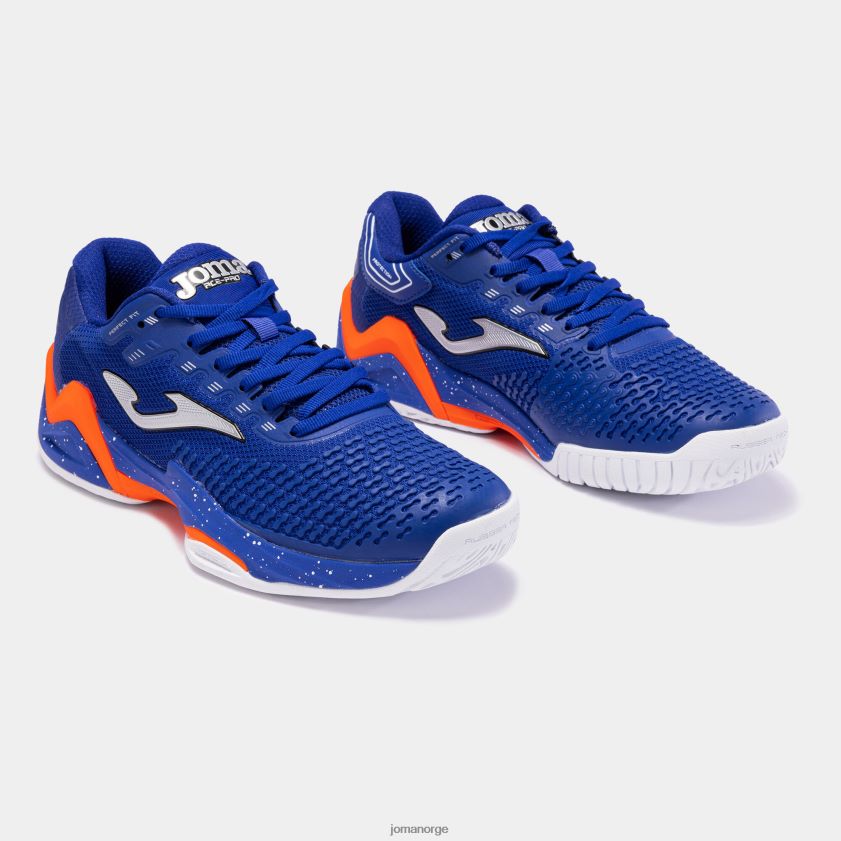nei Joma sko t.ace 23 hard court kongeblå rød FBD0T04729 menn