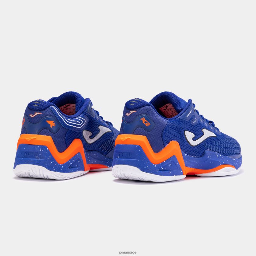 nei Joma sko t.ace 23 hard court kongeblå rød FBD0T04729 menn