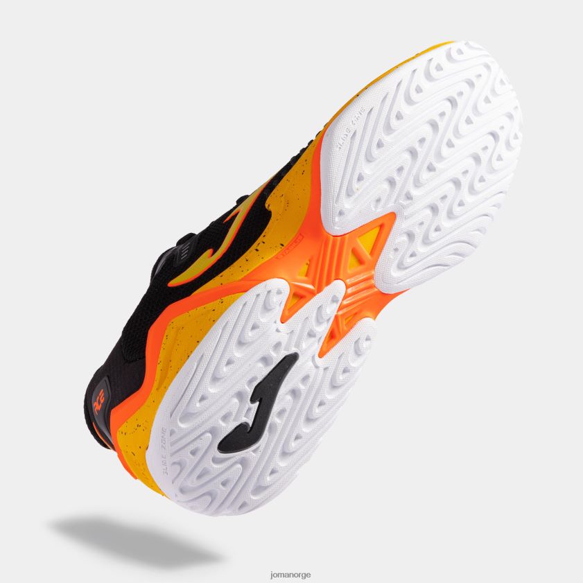 nei Joma sko t.ace 23 hard court svart oransje FBD0T03506 menn
