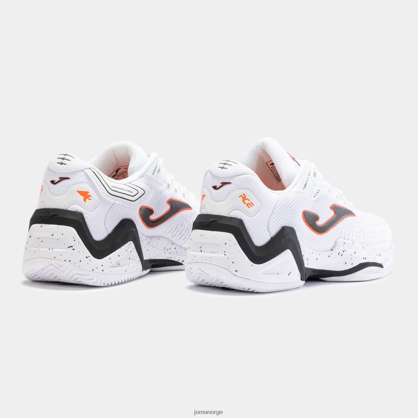 nei Joma sko t.ace 23 leire hvit svart FBD0T040 menn