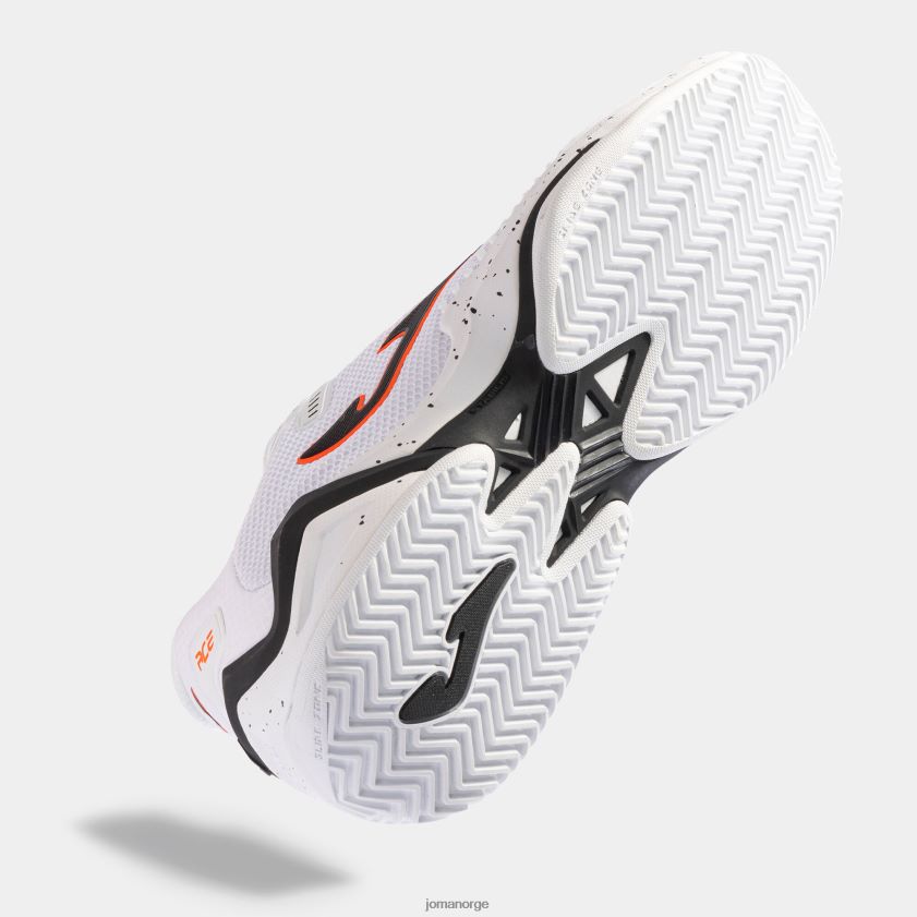nei Joma sko t.ace 23 leire hvit svart FBD0T040 menn
