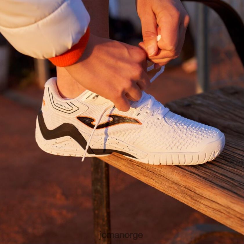 nei Joma sko t.ace 23 leire hvit svart FBD0T040 menn