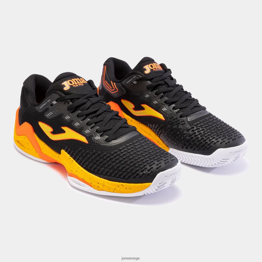 nei Joma sko t.ace 23 leire svart oransje FBD0T0322 menn