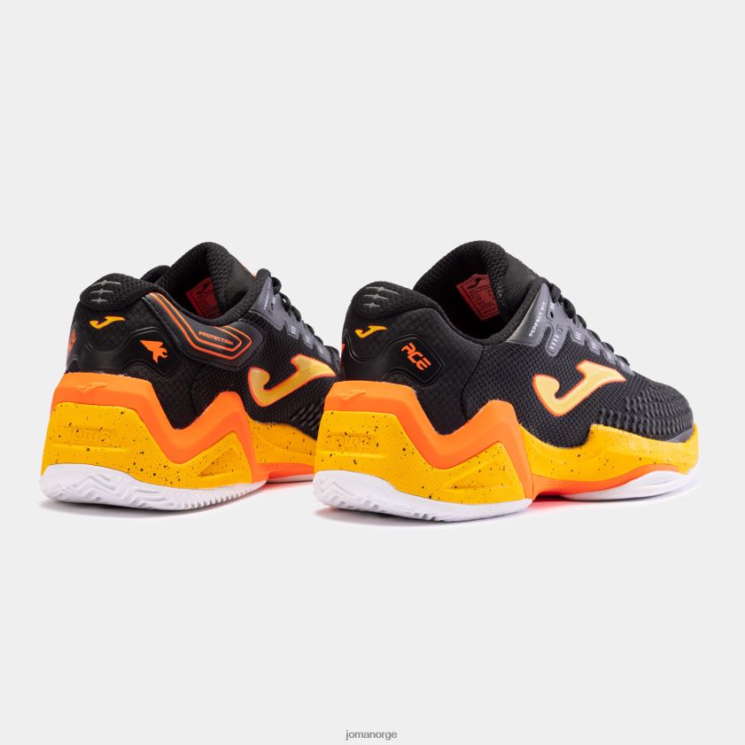 nei Joma sko t.ace 23 leire svart oransje FBD0T0322 menn
