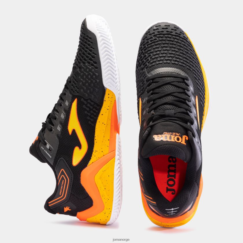 nei Joma sko t.ace 23 leire svart oransje FBD0T0322 menn