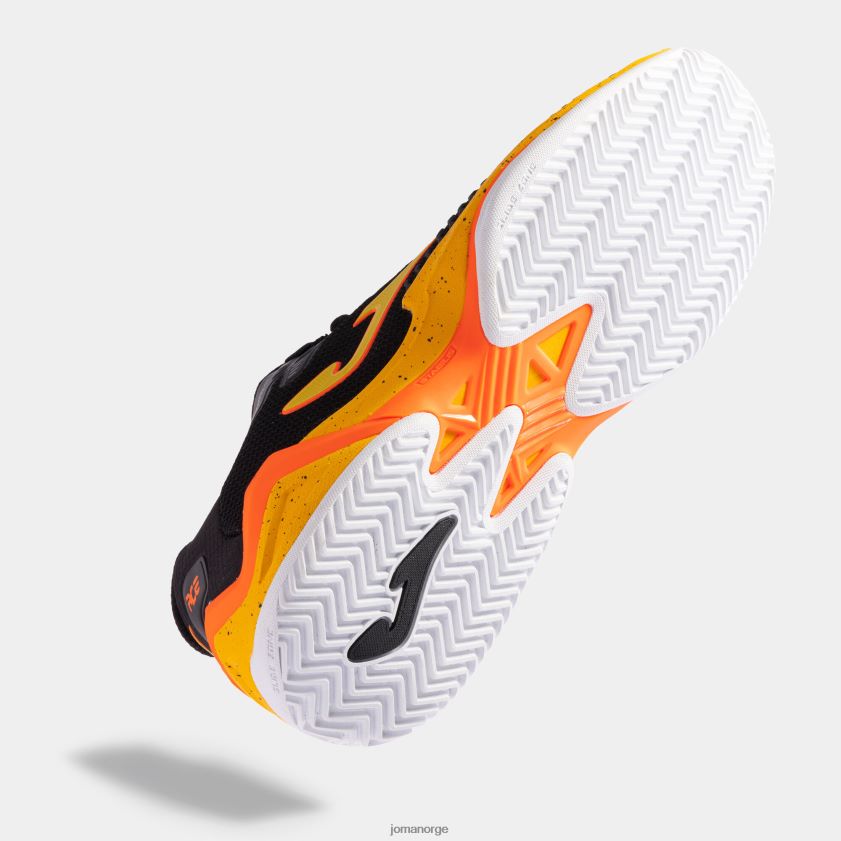 nei Joma sko t.ace 23 leire svart oransje FBD0T0322 menn