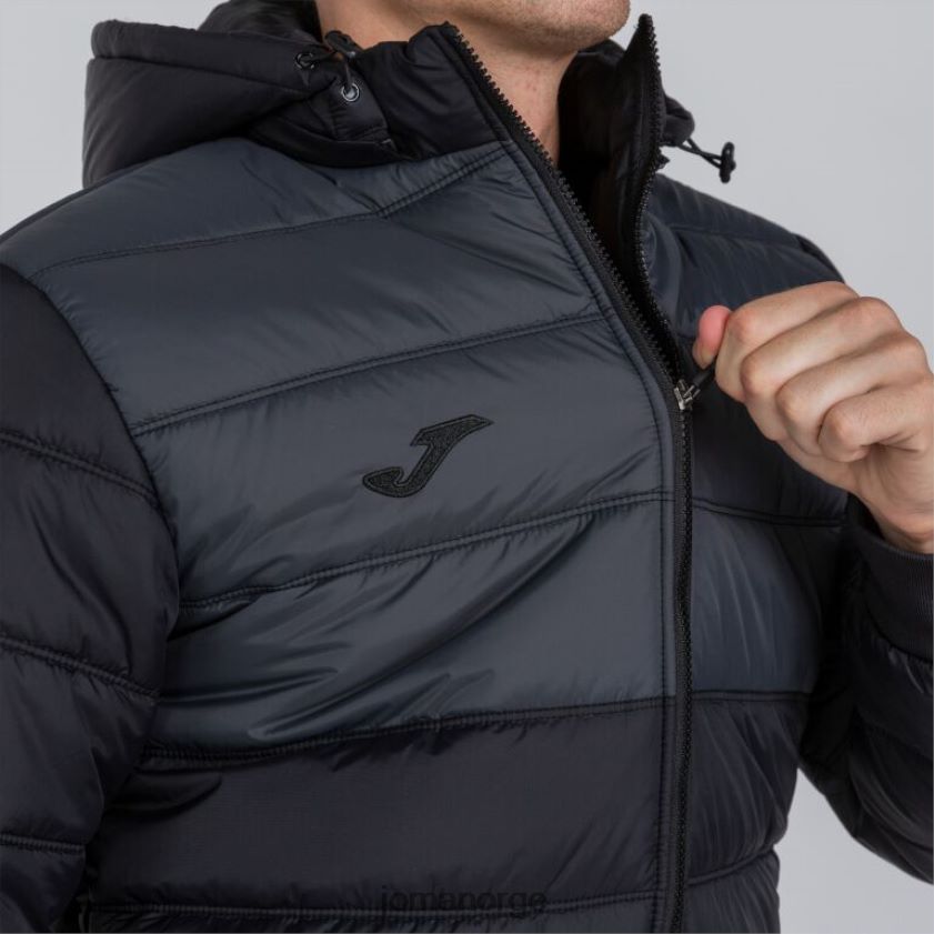 nei Joma anorak urban ii svart mørkegrå FBD0T04075 menn