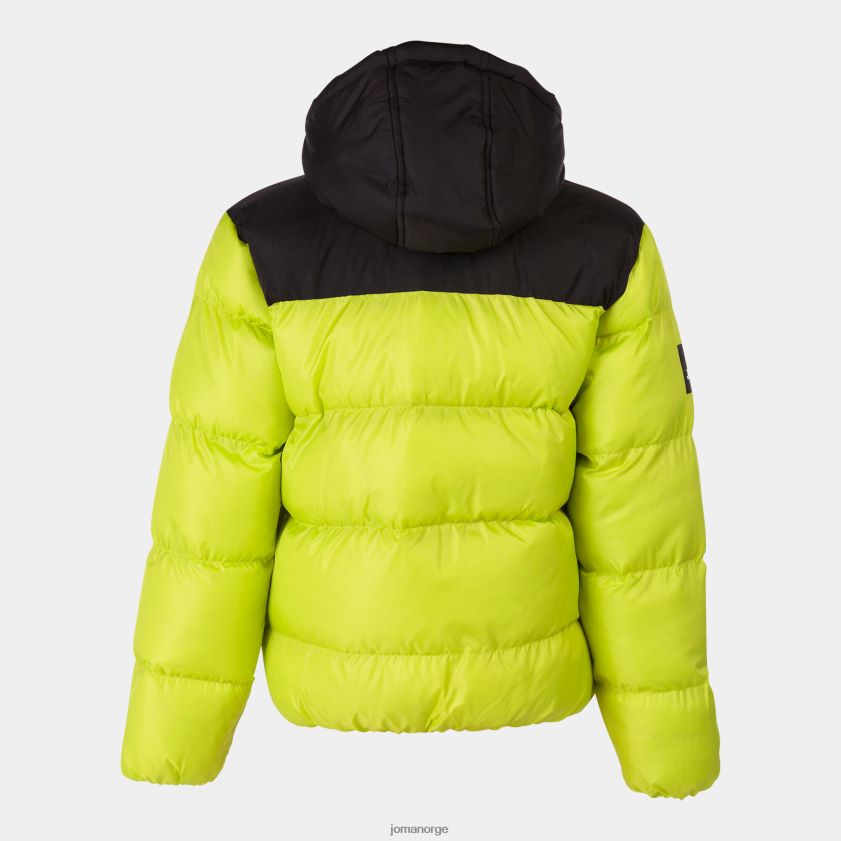 nei Joma anorakk park lime svart FBD0T0275 menn