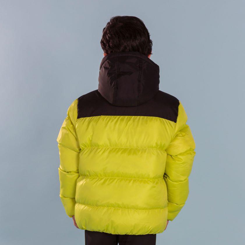 nei Joma anorakk park lime svart FBD0T0275 menn