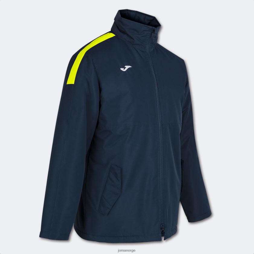 nei Joma anorakk trivor marineblå fluorescerende gul FBD0T03320 menn