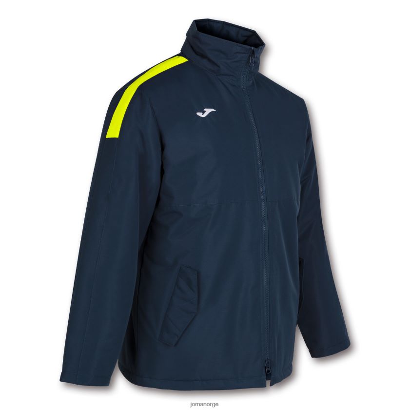 nei Joma anorakk trivor marineblå fluorescerende gul FBD0T03320 menn