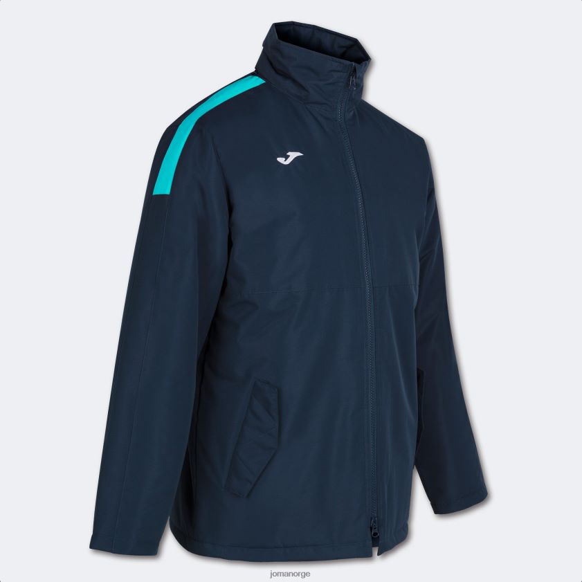 nei Joma anorakk trivor marineblå fluorescerende turkis FBD0T01230 menn