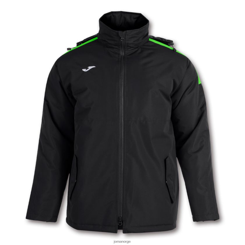 nei Joma anorakk trivor svart fluorescerende grønn FBD0T01493 menn
