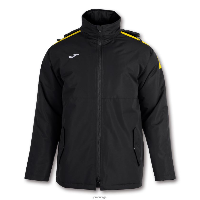 nei Joma anorakk trivor svart gul FBD0T04279 menn