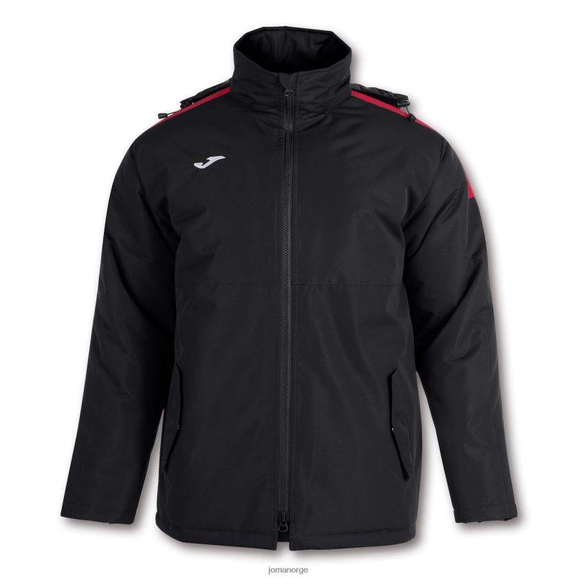 nei Joma anorakk trivor svart, rød FBD0T04560 menn