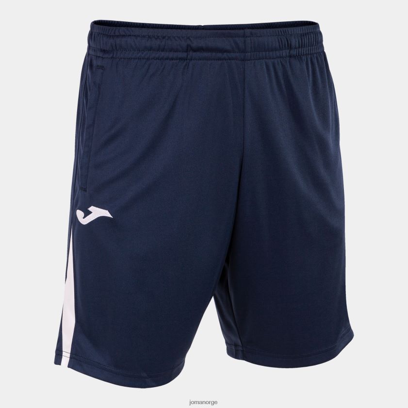 nei Joma bermuda shorts championship vii marineblå hvit FBD0T0905 menn