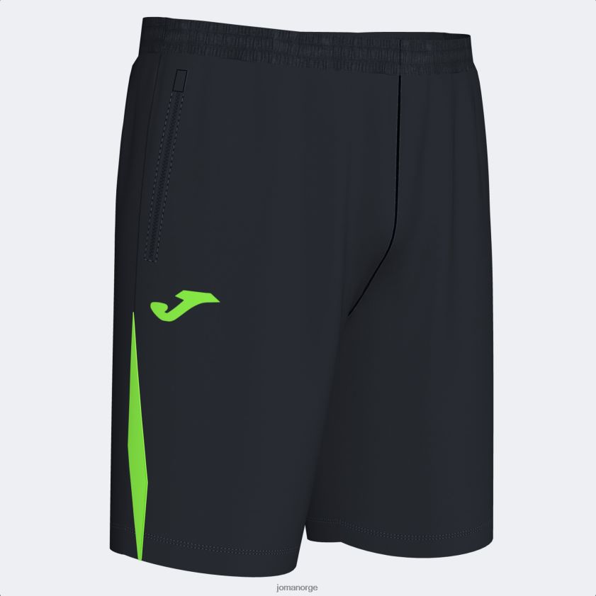 nei Joma bermuda shorts championship vii svart fluorescerende grønn FBD0T01363 menn
