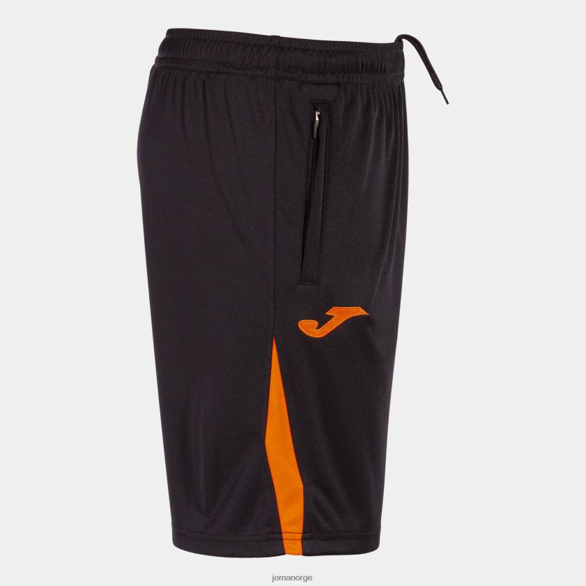 nei Joma bermuda shorts championship vii svart oransje FBD0T03195 menn
