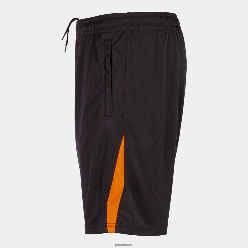 nei Joma bermuda shorts championship vii svart oransje FBD0T03195 menn