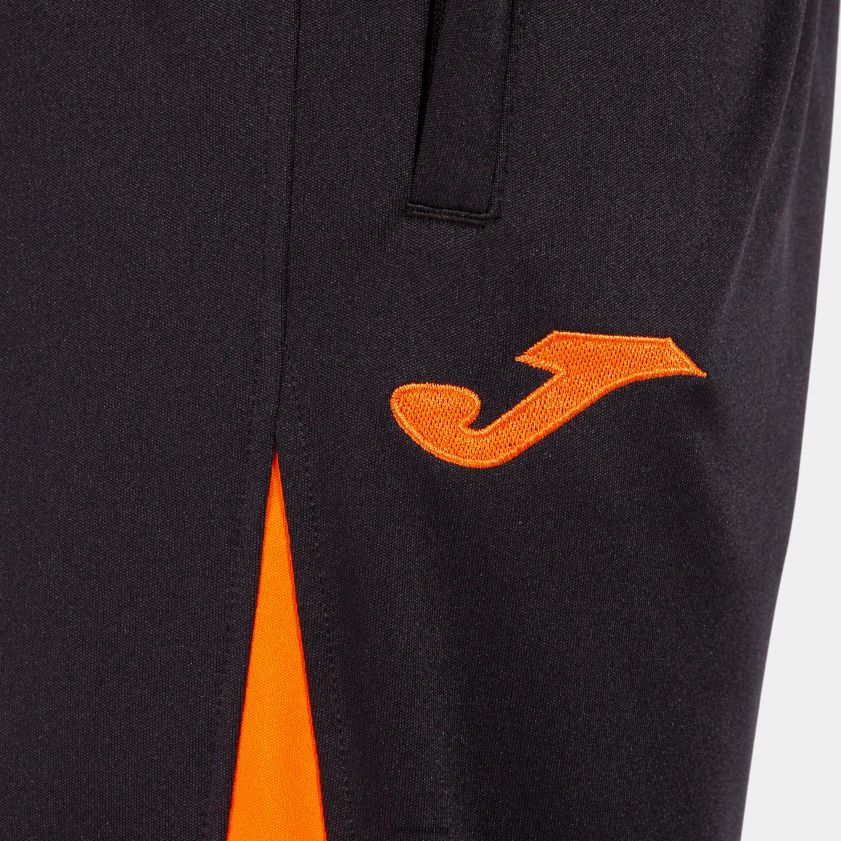 nei Joma bermuda shorts championship vii svart oransje FBD0T03195 menn