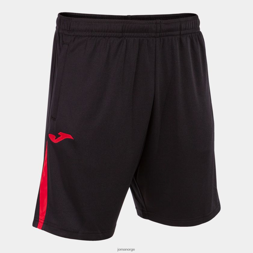 nei Joma bermuda shorts championship vii svart, rød FBD0T04667 menn